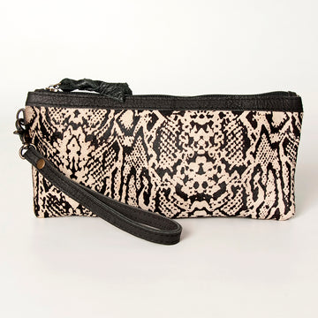 American Darling ADBG344BG Wristlet Hair On Genuine Leather women bag western handbag purse